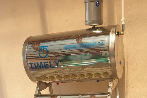 Kit Panou solar apa calda INOX nepresurizat TIMELY 100 litri - cu vas flotor