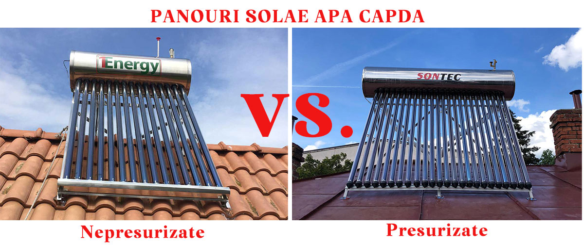 Panouri Solare Presurizate vs. Nepresurizate: Care este Alegerea Potrivită pentru Tine?