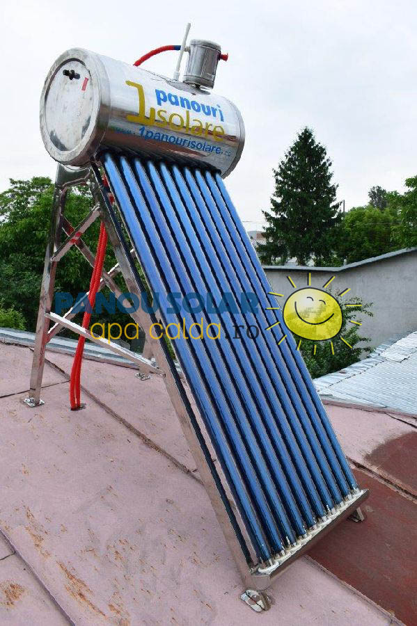 Montaj panou solar apa calda 100 litri nepresurizat, Bucuresti