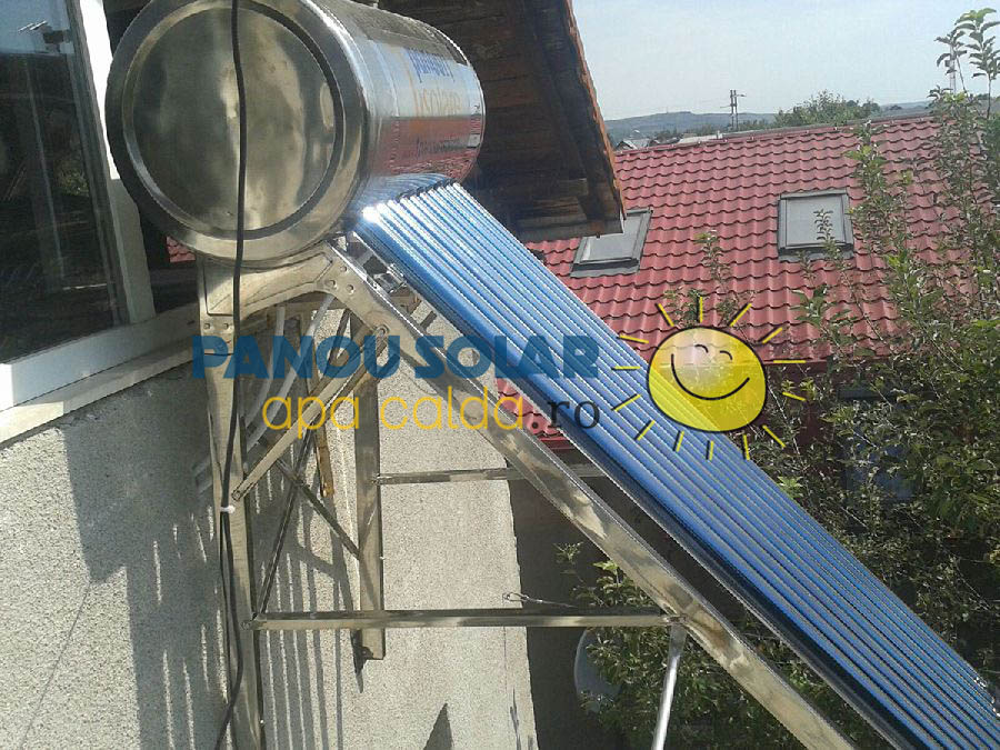Montaj panou solar apa calda 100 litri presurizat, Pitesti