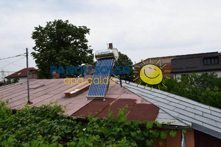 Montaj panou solar apa calda 100 litri nepresurizat, Bucuresti