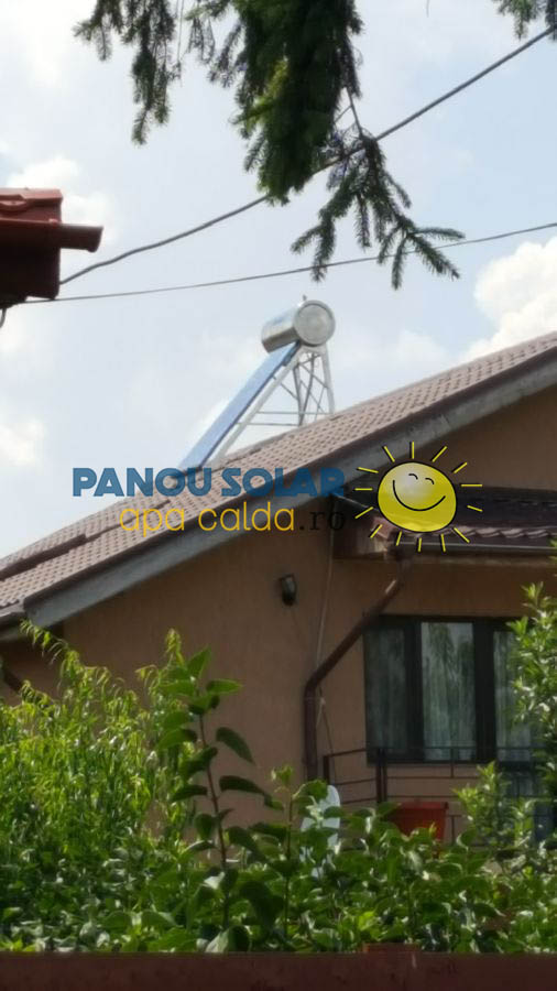 Montaj panou solar apa calda 100 litri presurizat, Balotesti