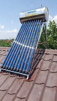 Montaj panou solar apa calda 100 litri presurizat, Balotesti