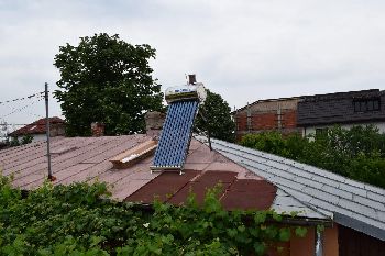 Montaj panou solar apa calda 100 litri nepresurizat, Bucuresti