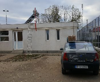 Montaj panou solar nepresurizat 150 litrii - scoala comuna Chiscani, judetul Braila