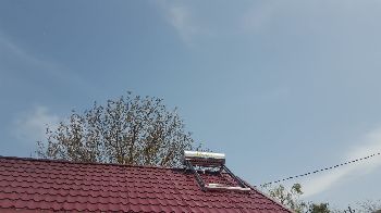Montaj panou solar apa calda 150 litri nepresurizat, Buzau