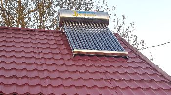 Montaj panou solar apa calda 150 litri nepresurizat, Buzau